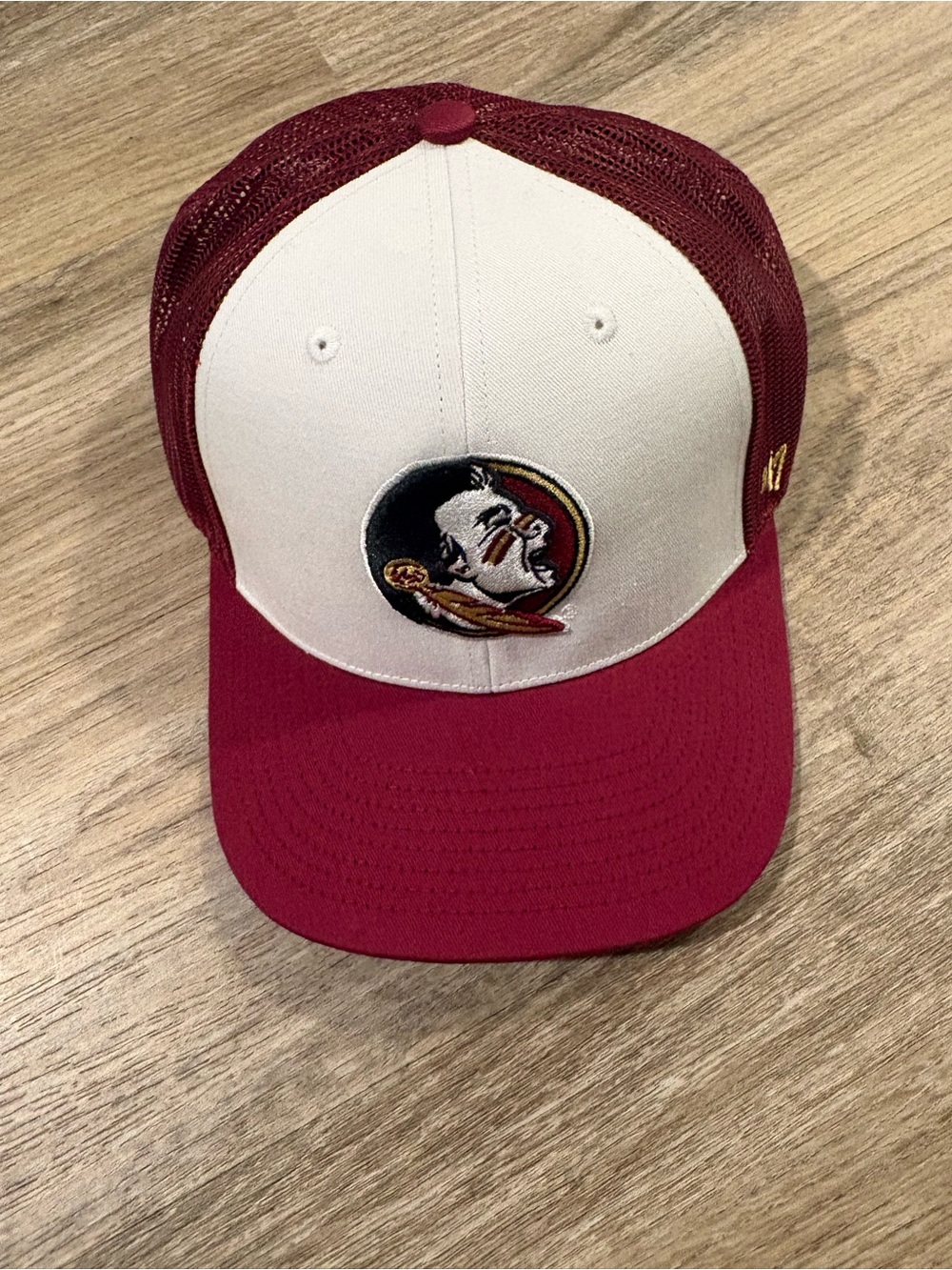 Florida State FSU Two-Tone Trucker Hat - Garnet and White
